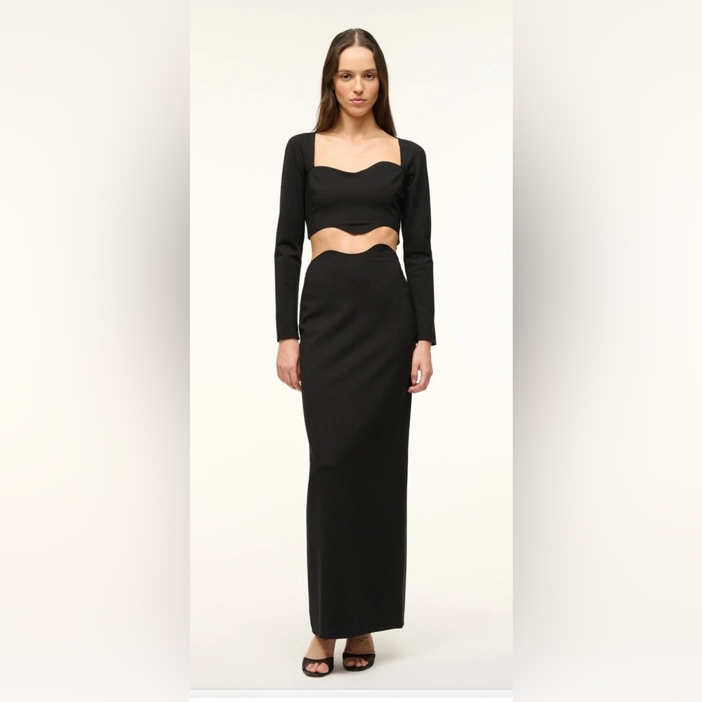 STAUD corde crop top black Small - Picture 10 of 10